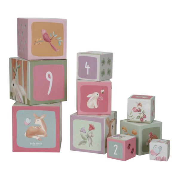 Little Dutch "Kartonnen Stapeltoren Fairy Garden FSC" - Afbeelding 3