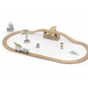 Houten Treinset – Uitbreiding dino’s
