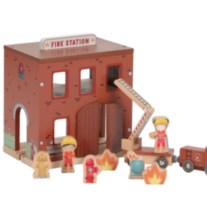 Houten brandweerkazerne – Rood – Essentials