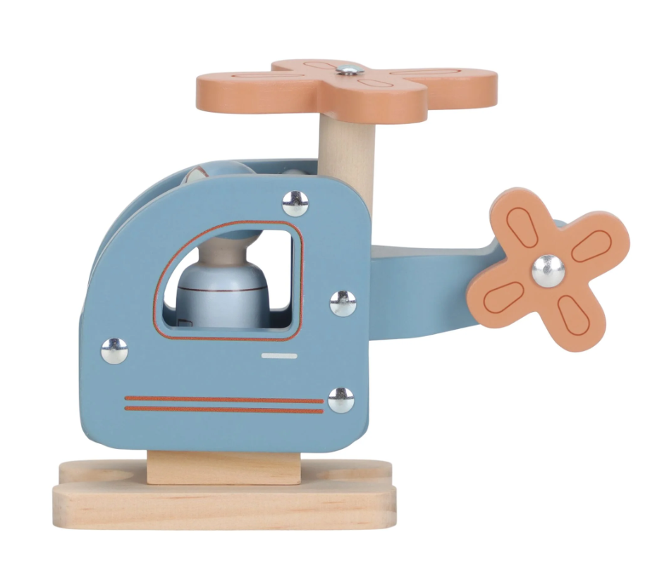 Houten helikopter FSC
