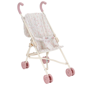 Metalen Poppenbuggy Soft Flowers