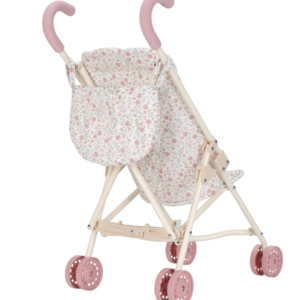 Metalen Poppenbuggy Soft Flowers