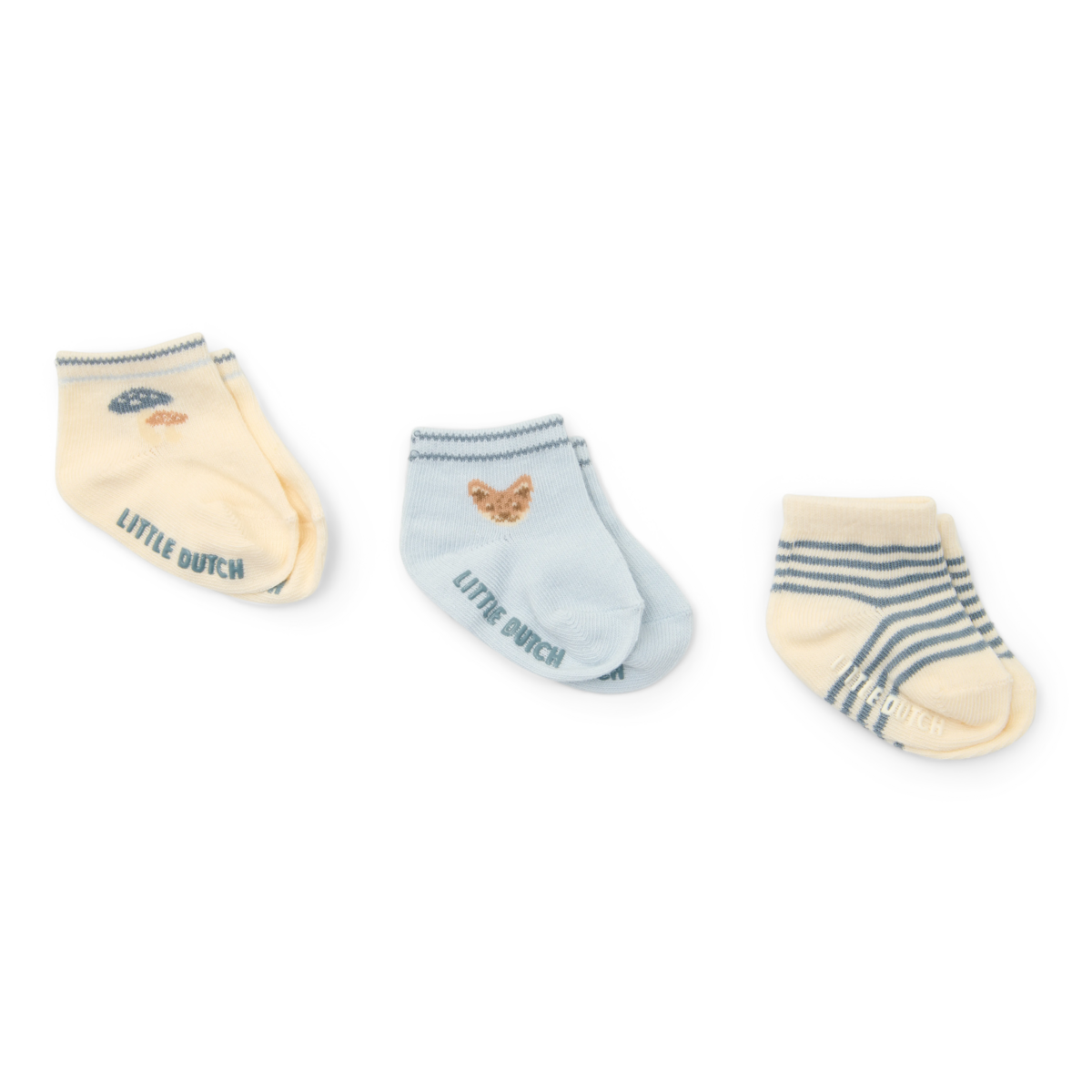 Sokken set van 3 Multi Forest friends