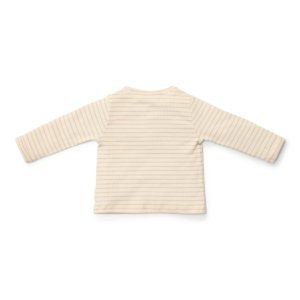 T-shirt lange mouw Soft Beige Stripe