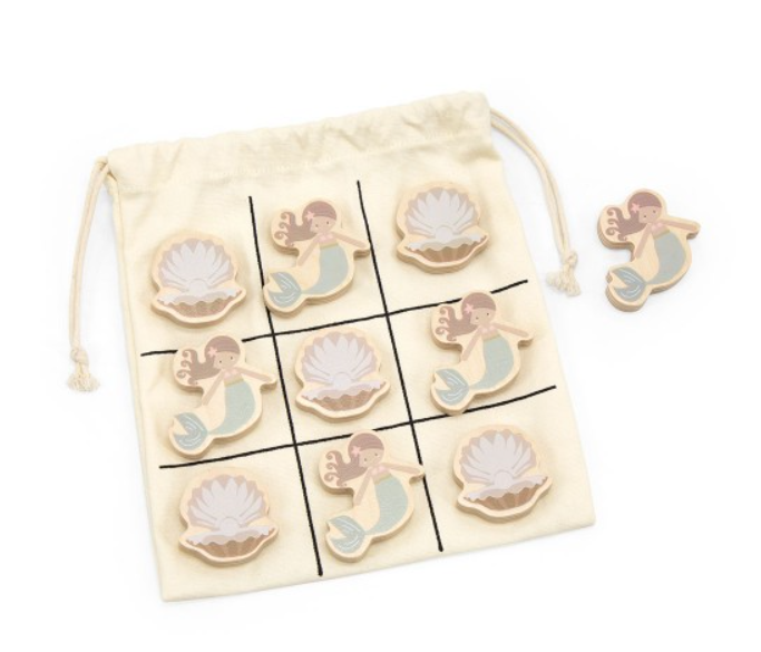 Tryco - Wooden Tic Tac Toe Mermaid
