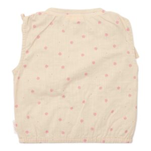 Blouse mouwloos Sand