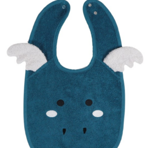 Blush & Blossom – Terry Cloth Bib – Dragon Diego