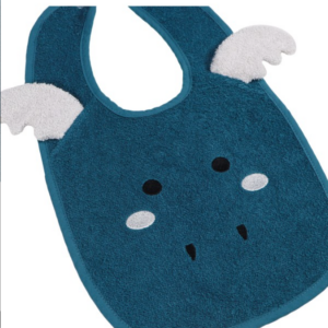 Blush & Blossom – Terry Cloth Bib – Dragon Diego