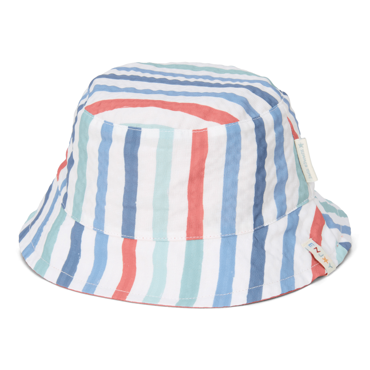 Bucket hat omkeerbaar Stripes Multi-colour