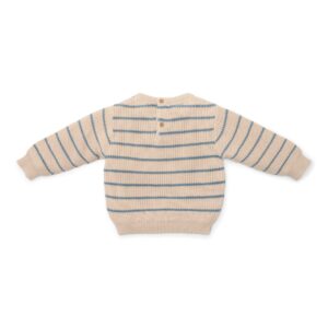 Gebreide trui Ice Blue Stripe