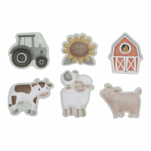 Little Dutch “6 in 1 puzzel Little Farm FSC”