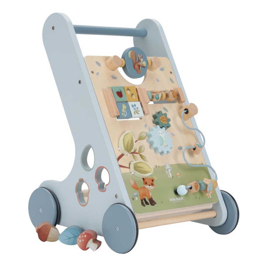 Little Dutch "Activiteiten loopwagen - Forest Friends FSC"