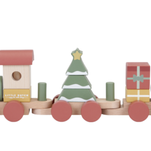 Little Dutch Blokkentrein kerst FSC