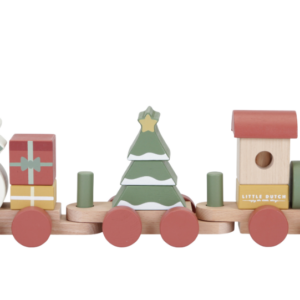 Little Dutch Blokkentrein kerst FSC