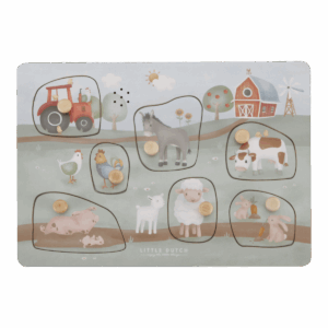 Little Dutch “Geluiden puzzel Little Farm FSC”