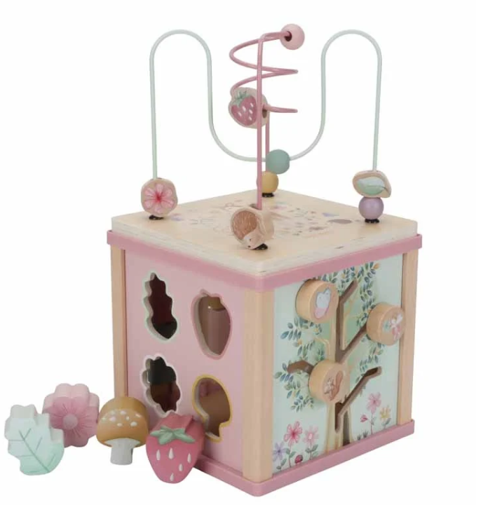 Little Dutch "Houten Activiteitenkubus - Fairy Garden FSC"