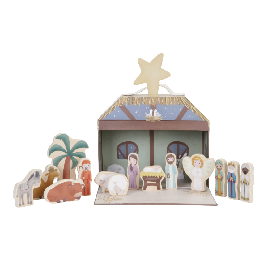 Little Dutch Speelkoffer kerststal FSC