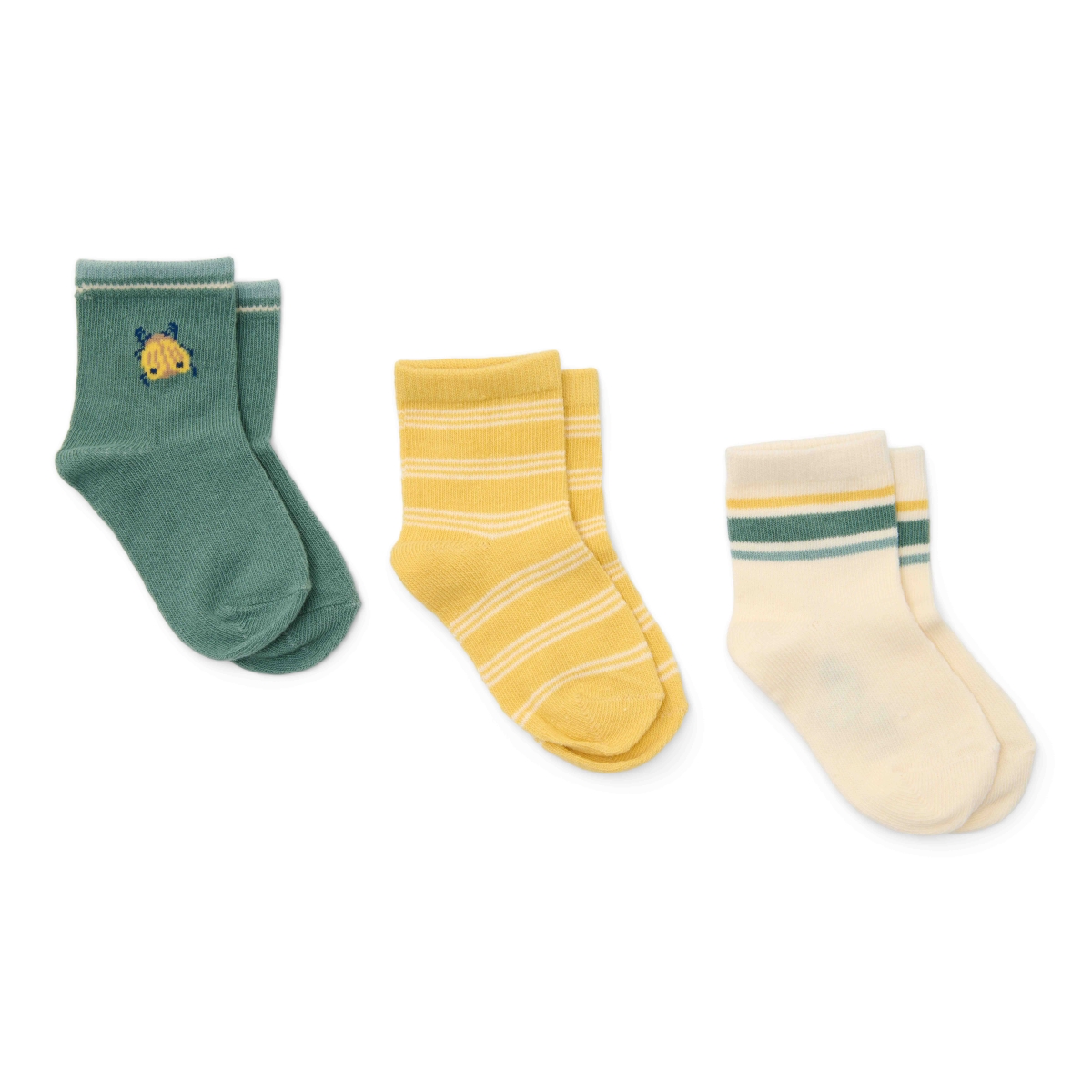 Sokken set van 3 Multi