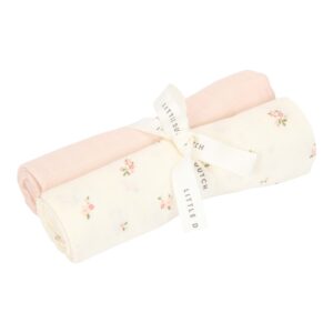 Swaddle doeken hydrofiel 70 x 70 Fairy Blossom&Pure Blos