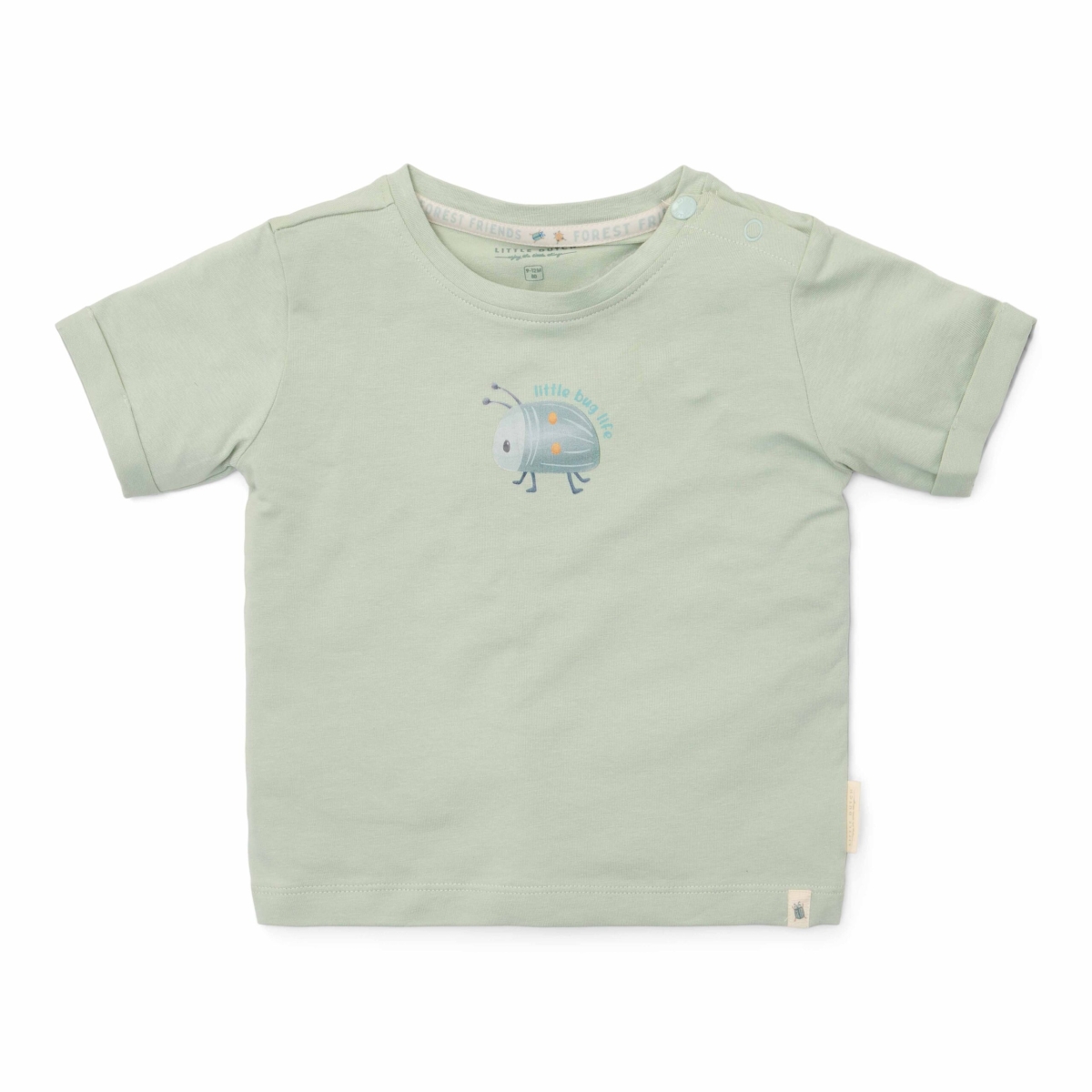 T-shirt korte mouw Forest Mint