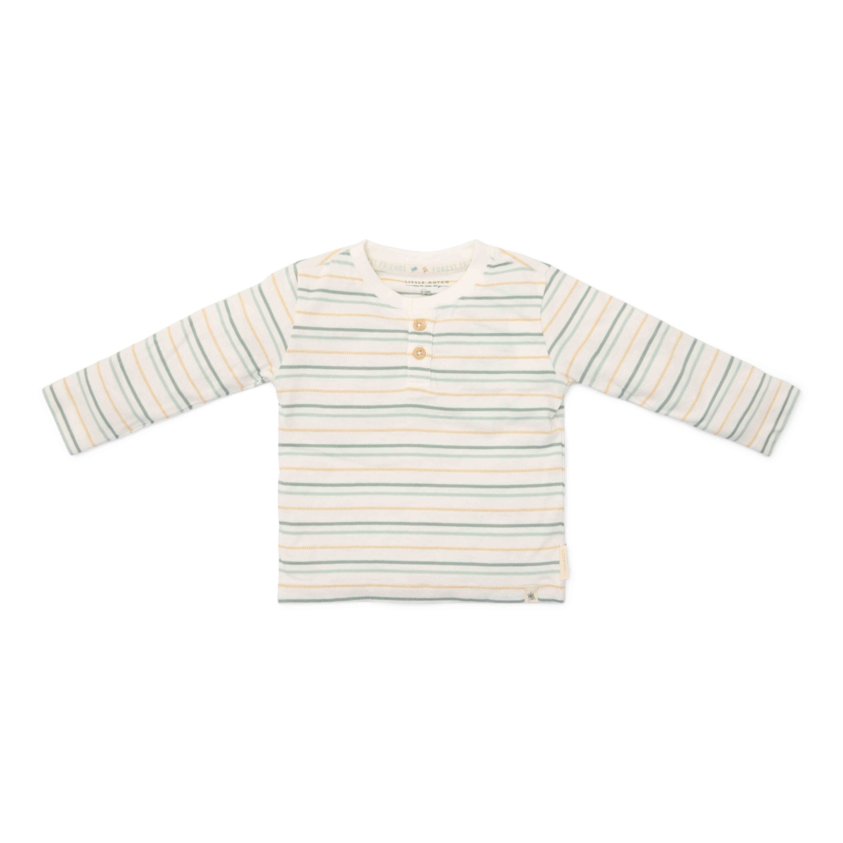 T-shirt lange mouw Multi Stripe