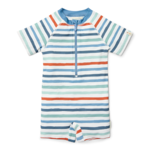 Zwempak korte mouwen Stripes Multi-colour