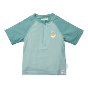 Zwemshirt korte mouwen Seashells Surf Blue
