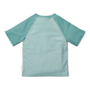 Zwemshirt korte mouwen Seashells Surf Blue
