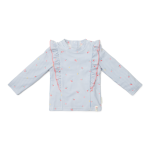 Zwemshirt lange mouwen Sunny Flowers Blue