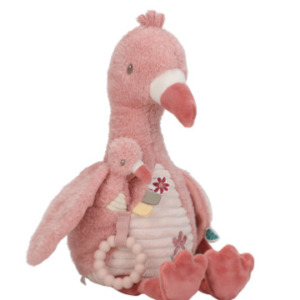 Activiteitenknuffel Flamingo – Roze